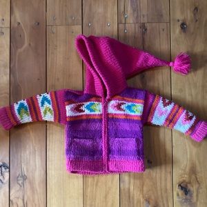 Baby wool sweater